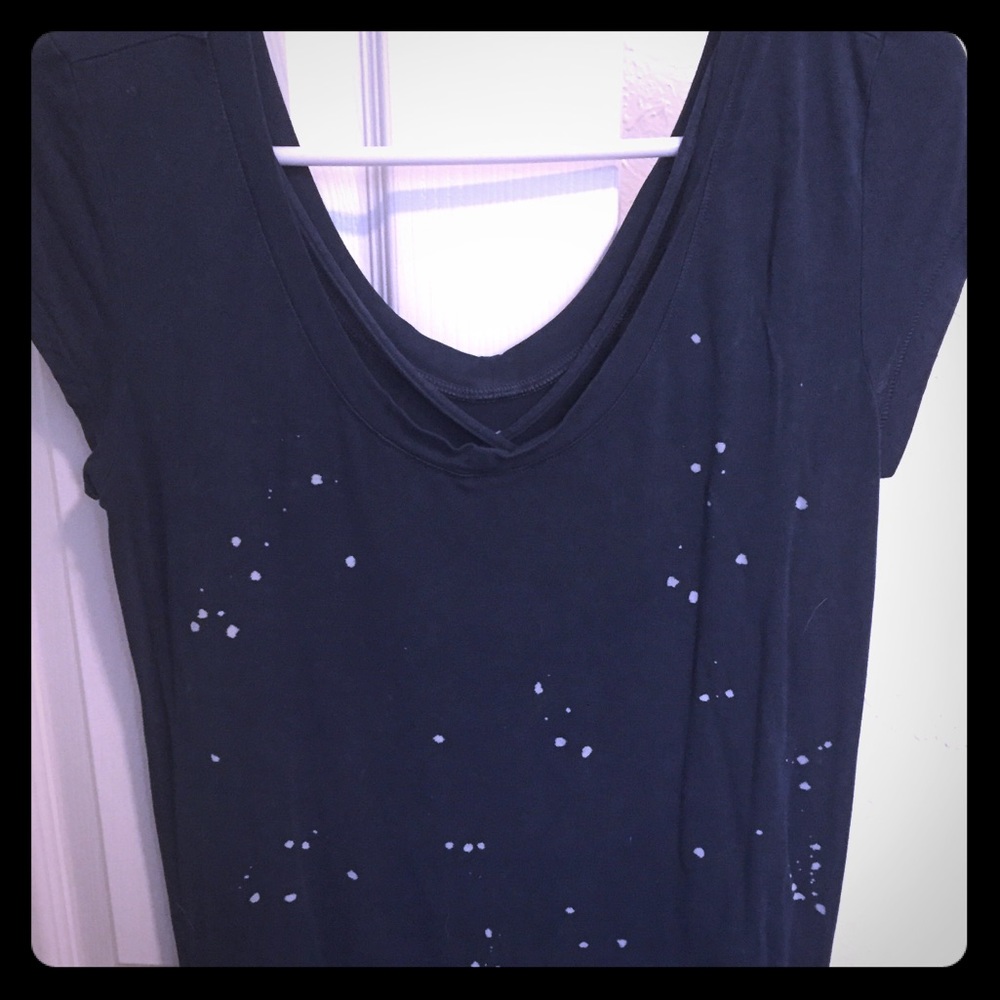 🦋 American Eagle Navy Blue Soft and Sexy Shirt